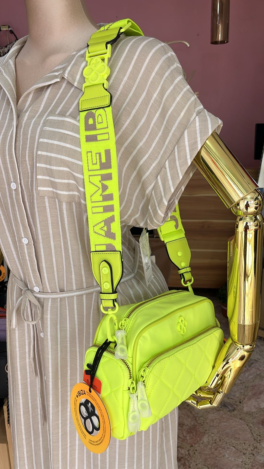 CROSS BODY VERDE NEON JAIME IBIZA JI 2519