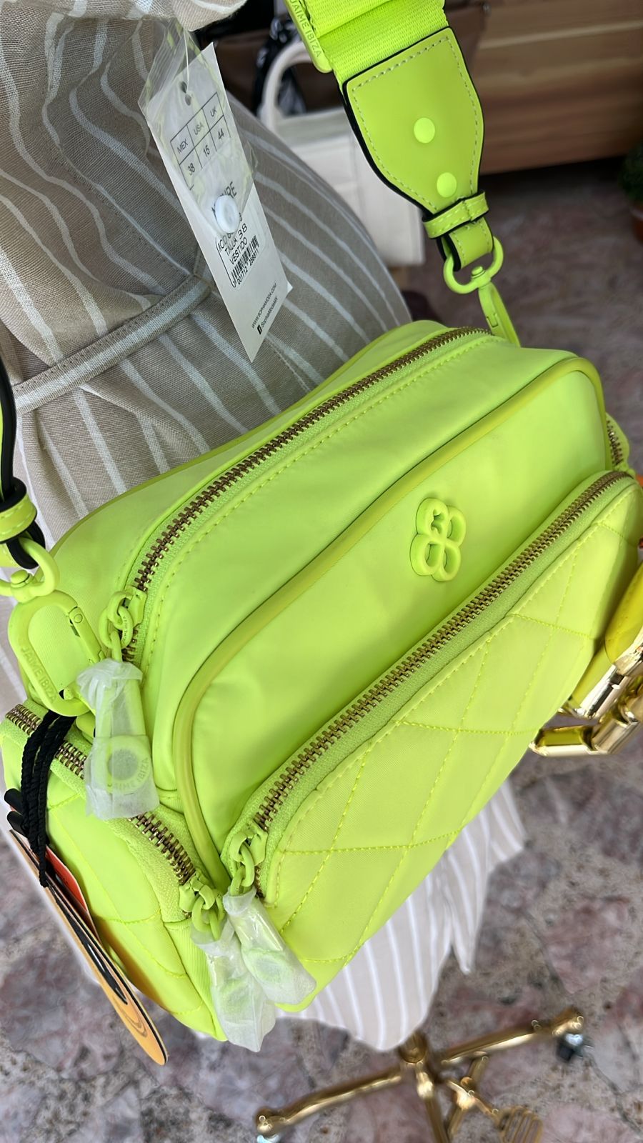 CROSS BODY VERDE NEON JAIME IBIZA JI 2519