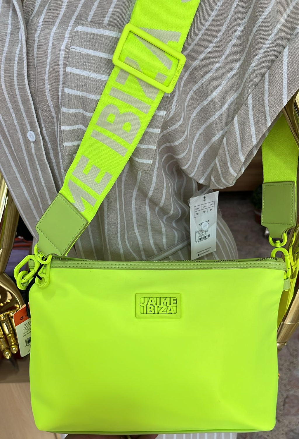 CROSS BODY VERDE NEON JI 230