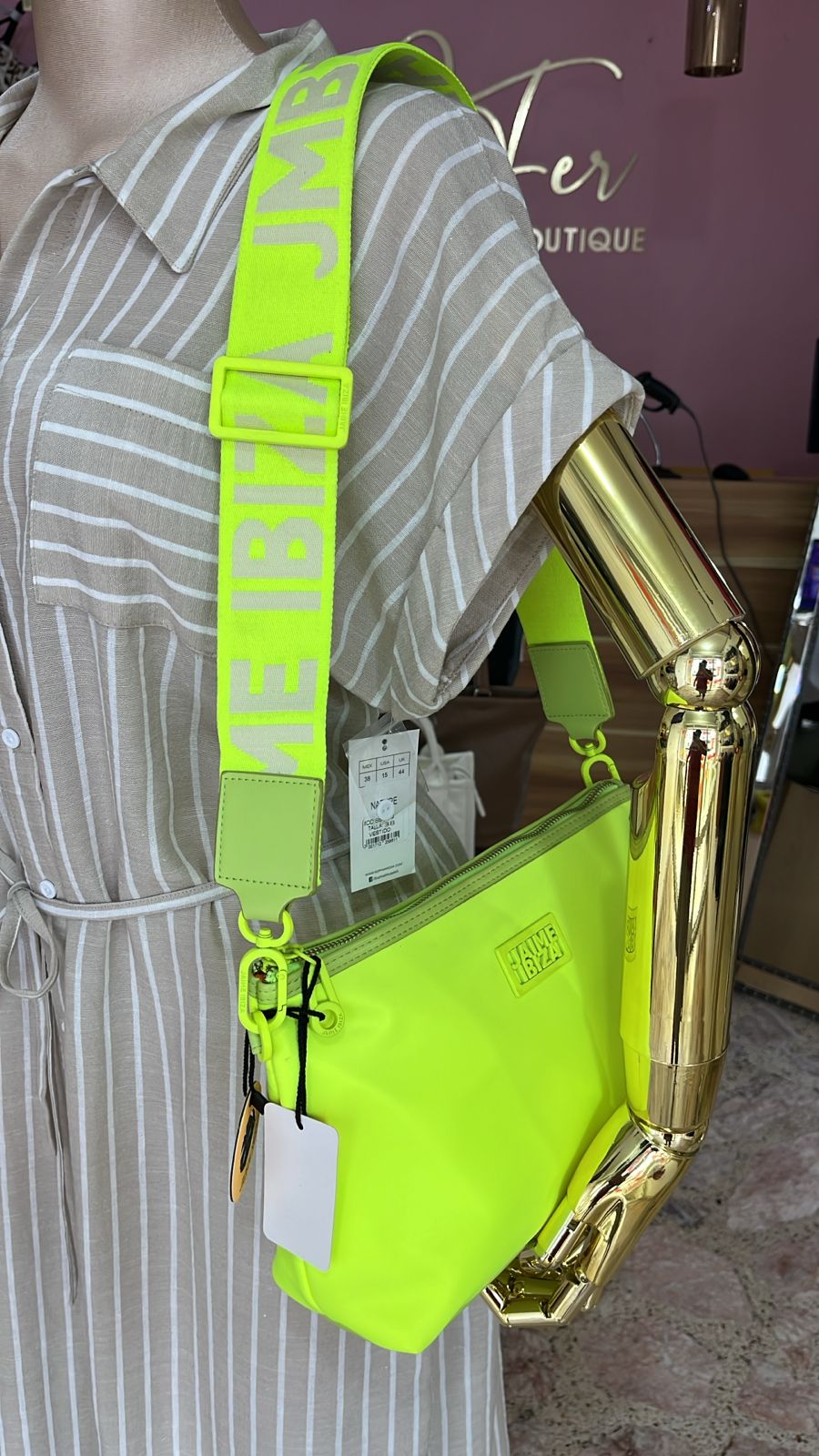 CROSS BODY VERDE NEON JI 230