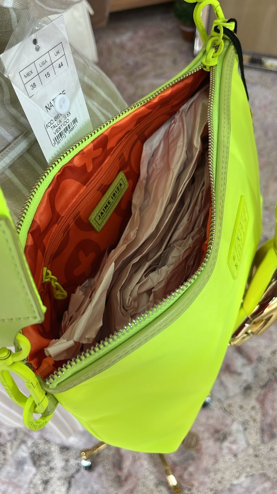 CROSS BODY VERDE NEON JI 230