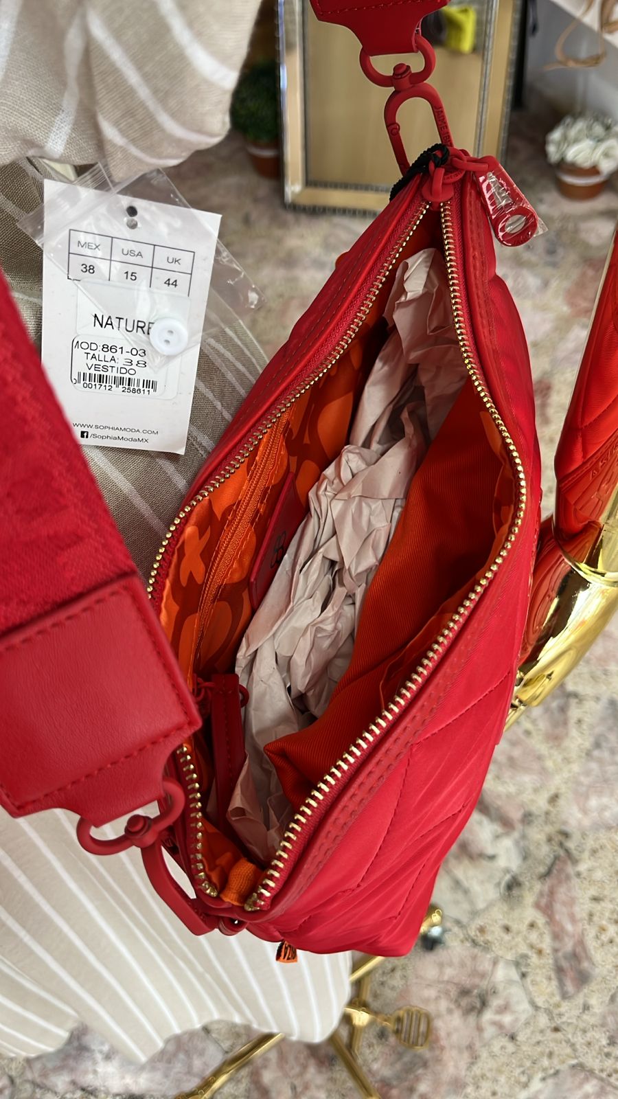 CROSS BODY ROJO JAIME IBIZA JI 262