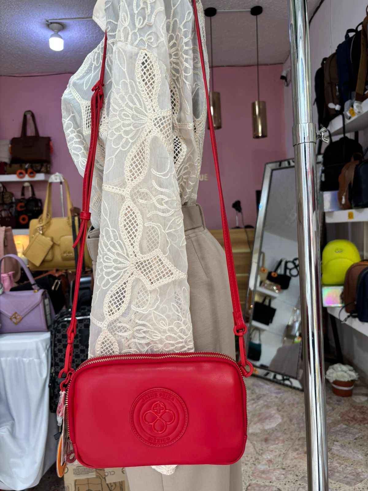 CROSS BODY ROJO JAIME IBIZA JI 614