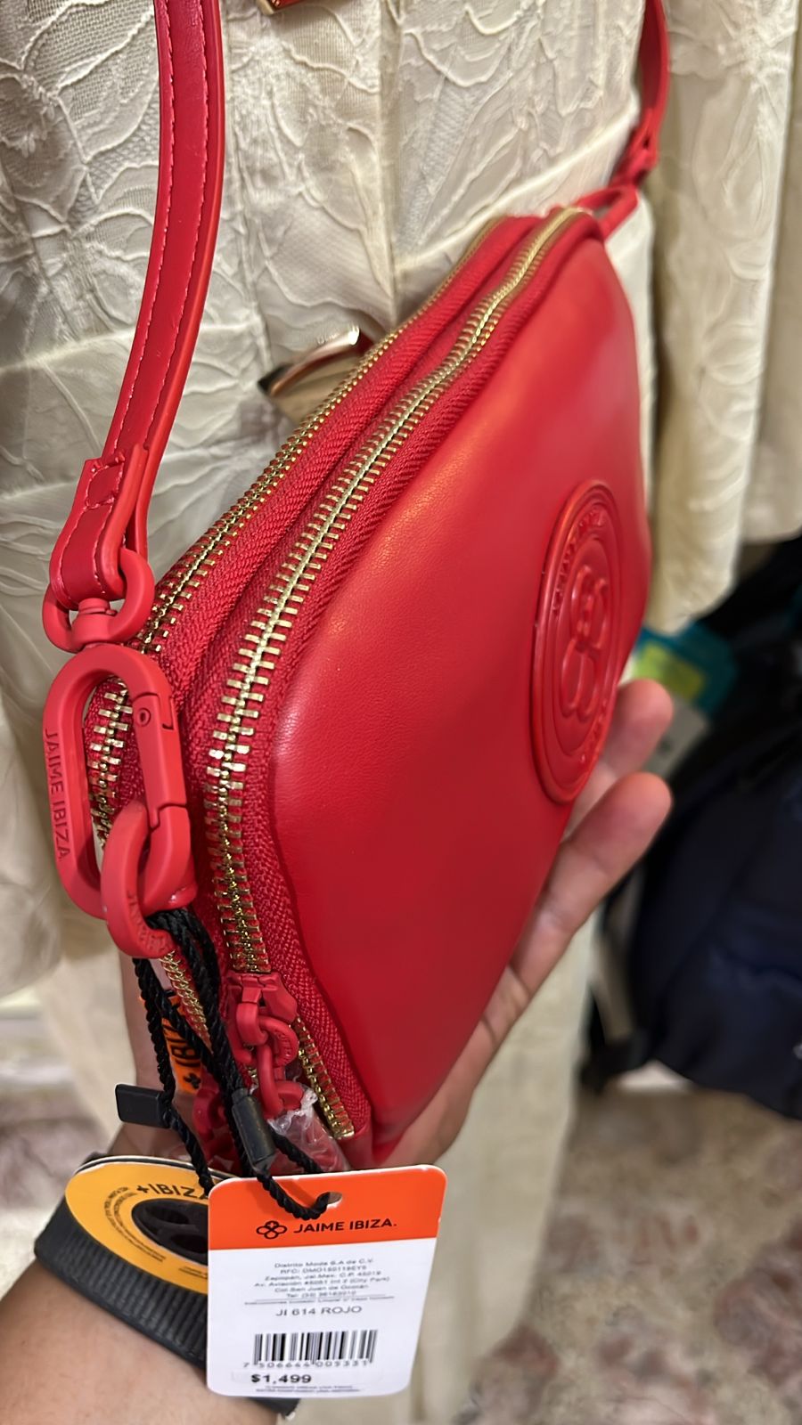 CROSS BODY ROJO JAIME IBIZA JI 614