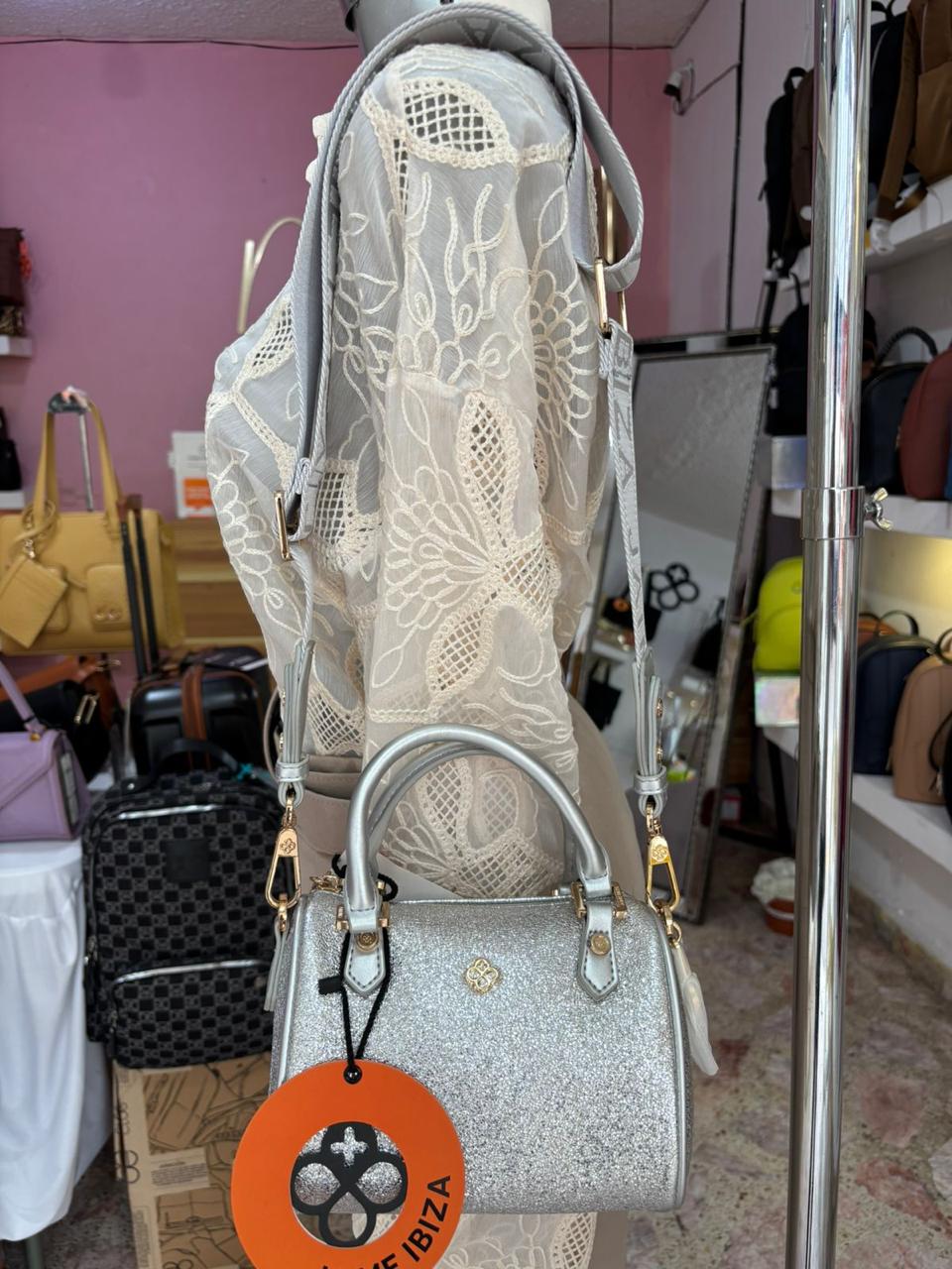 CROSS BODY PLATA JAIME IBIZA JI 2506