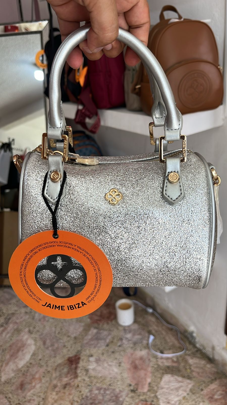 CROSS BODY PLATA JAIME IBIZA JI 2506