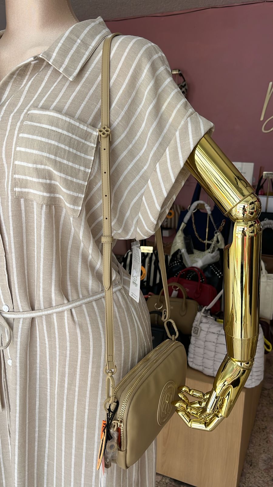CROSSBODY BEIGE JAIME IBIZA JI 641