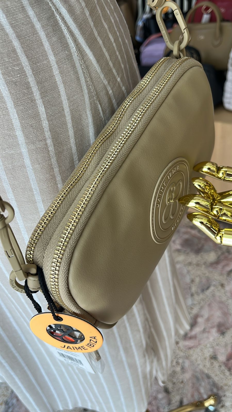 CROSSBODY BEIGE JAIME IBIZA JI 641