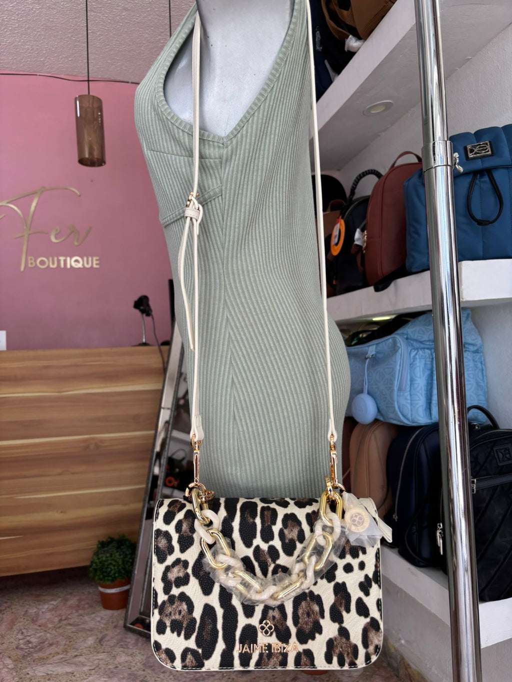 CROSSBODY LEOPARDO JAIME IBIZA JI 2801