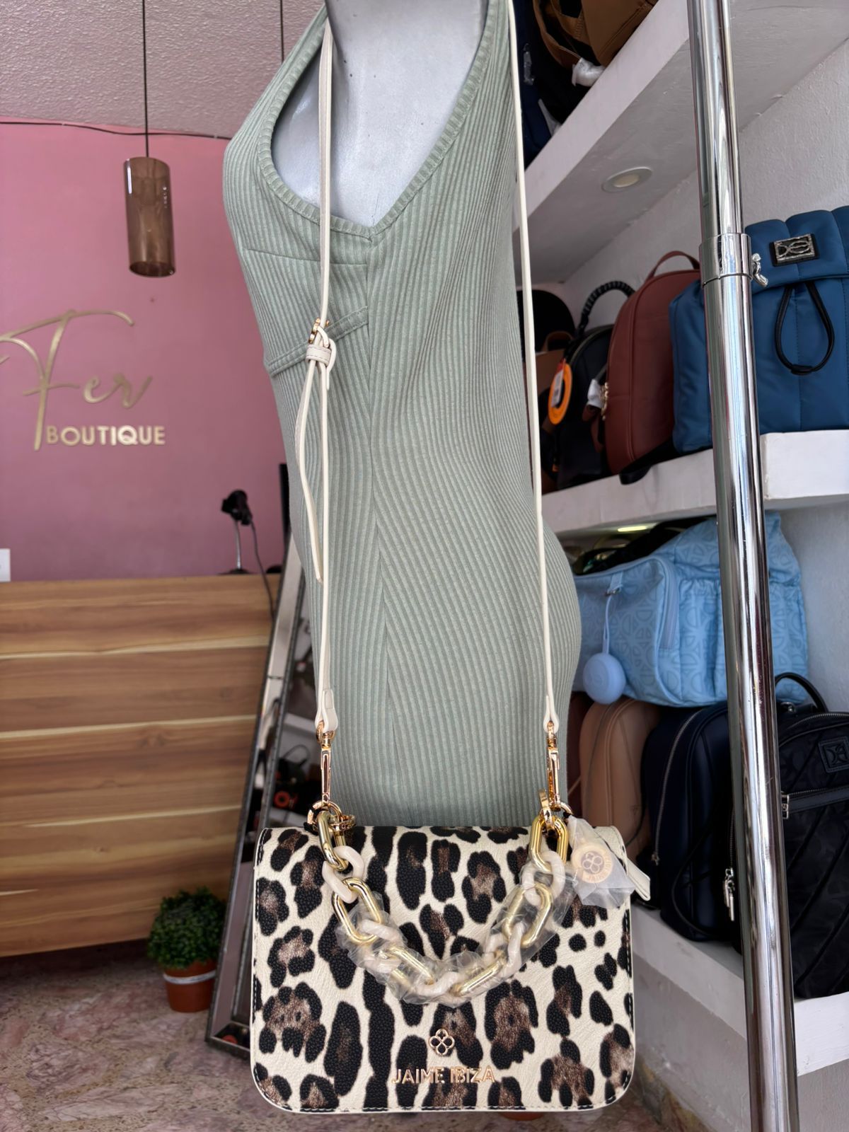 CROSSBODY LEOPARDO JAIME IBIZA JI 2801