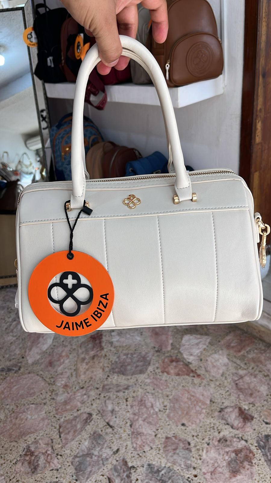 SATCHEL BEIGE JAIME IBIZA JI 2848