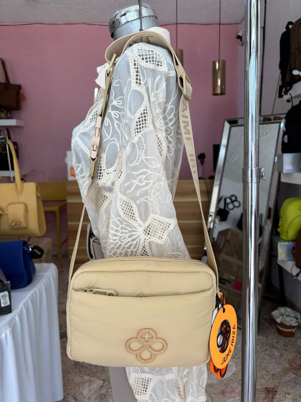 CROSS BODY CREMA JAIME IBIZA JI 2820