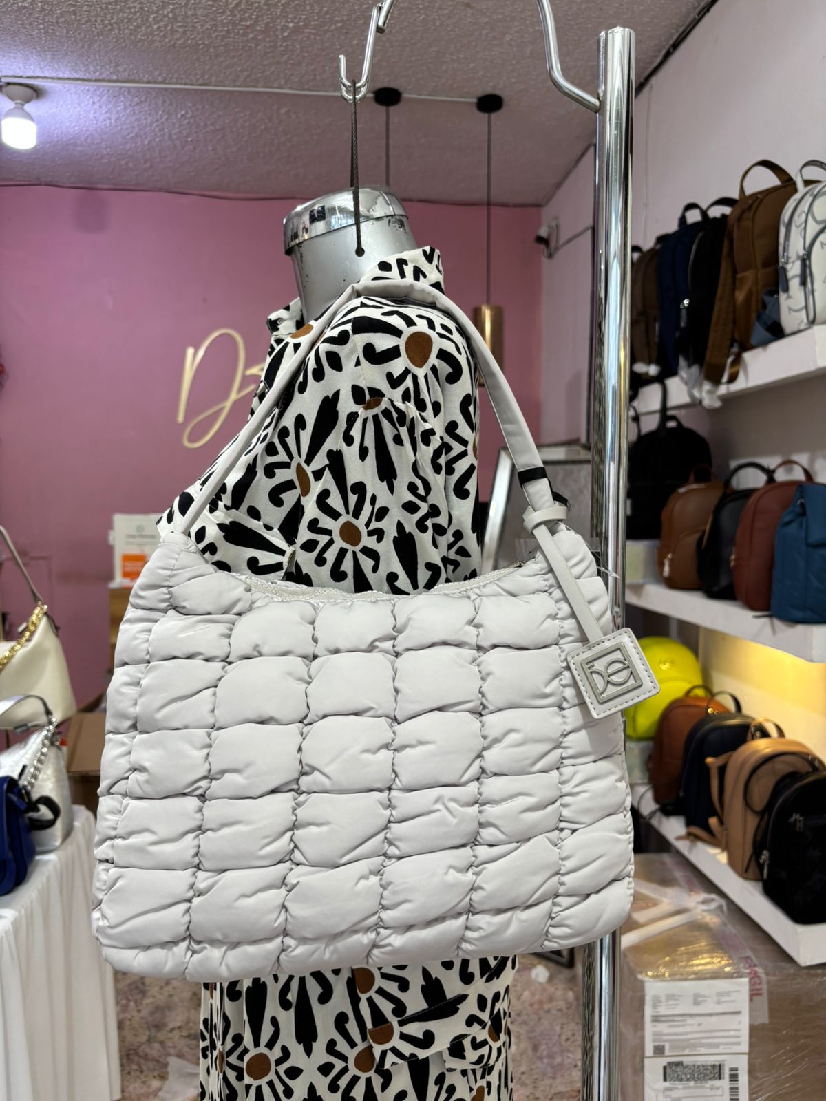 BOLSO HOBO GRIS CLOE 2BLCI2531GRI