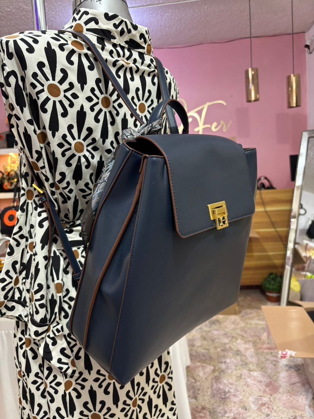 MOCHILA AZUL CLOE 2BLCI25371MAR