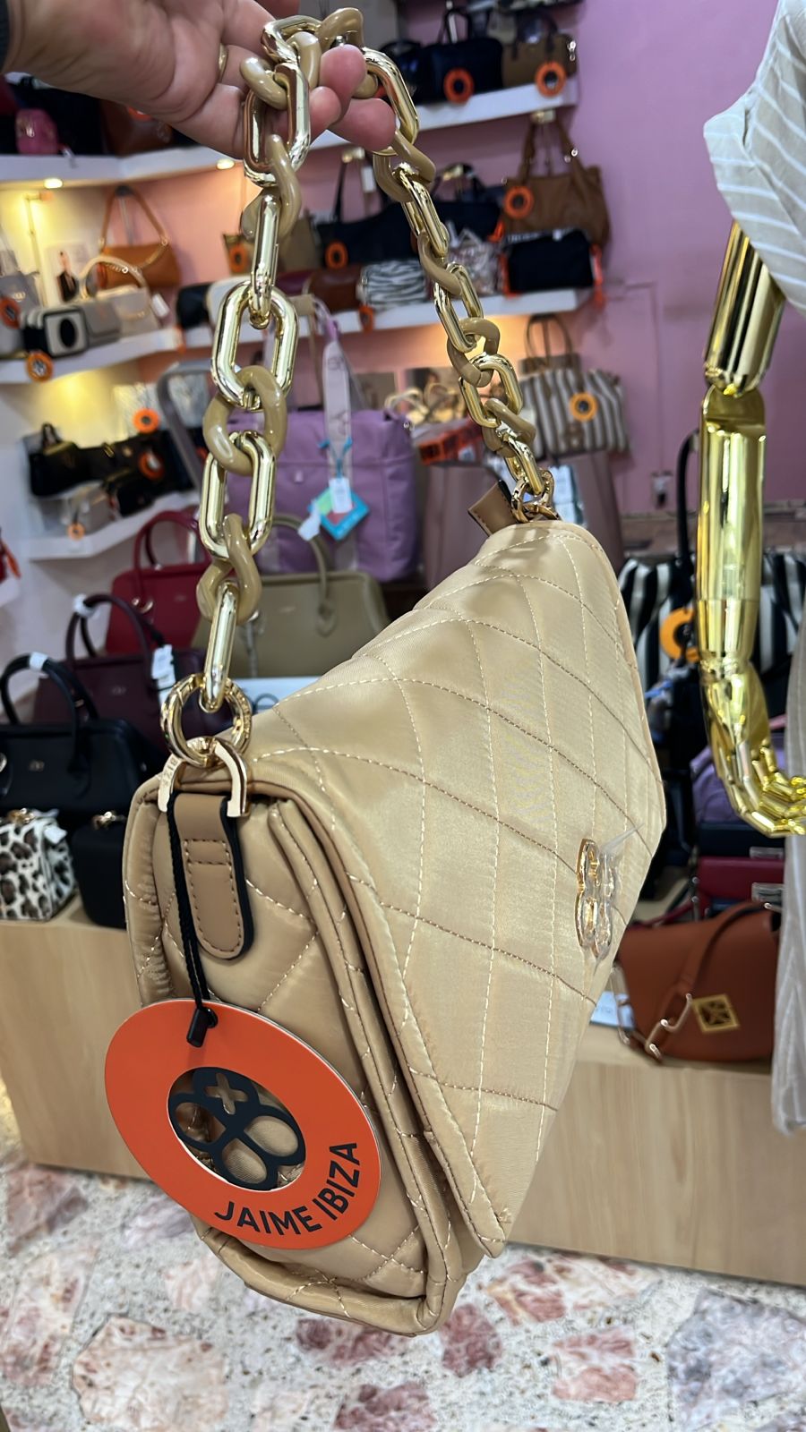 CROSS BODY TAUPE JAIME IBIZA JI 2489