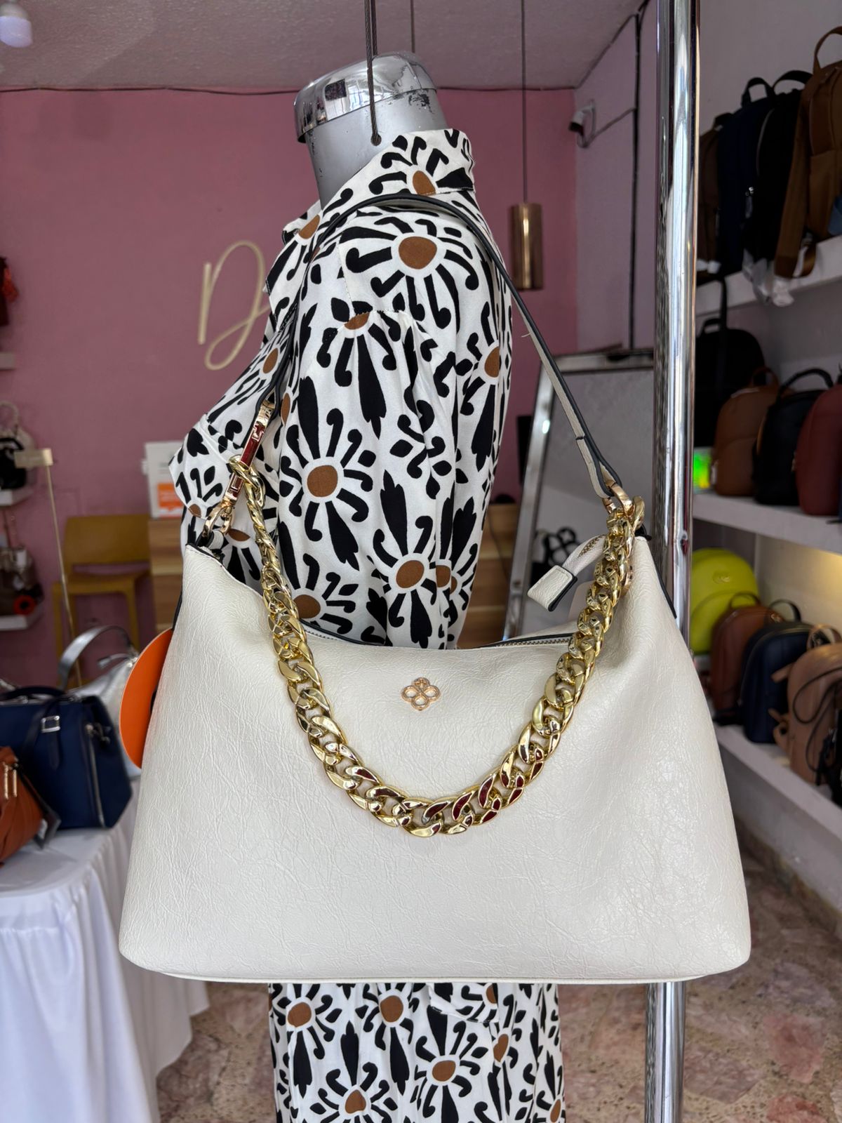 BOLSO JAIME IBIZA CREMA JI 2486