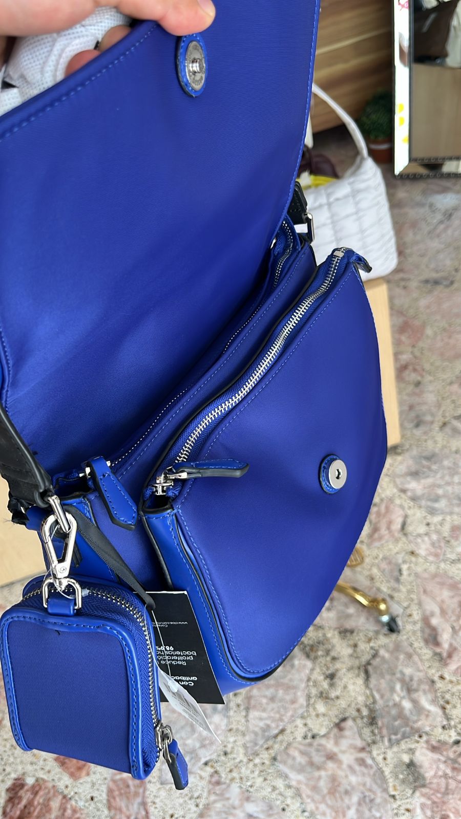 CROSS BODY AZUL CLOE 2BLCI24765AZU