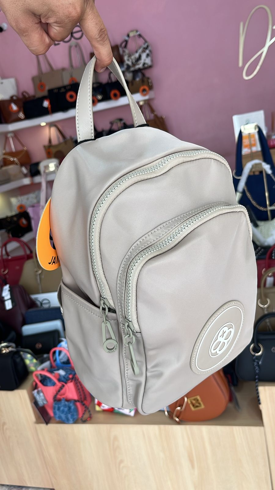 MOCHILA TAUPE JAIME IBIZA JI 2804