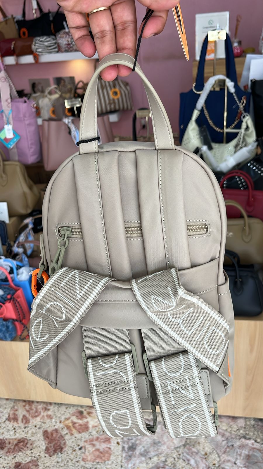 MOCHILA TAUPE JAIME IBIZA JI 2804