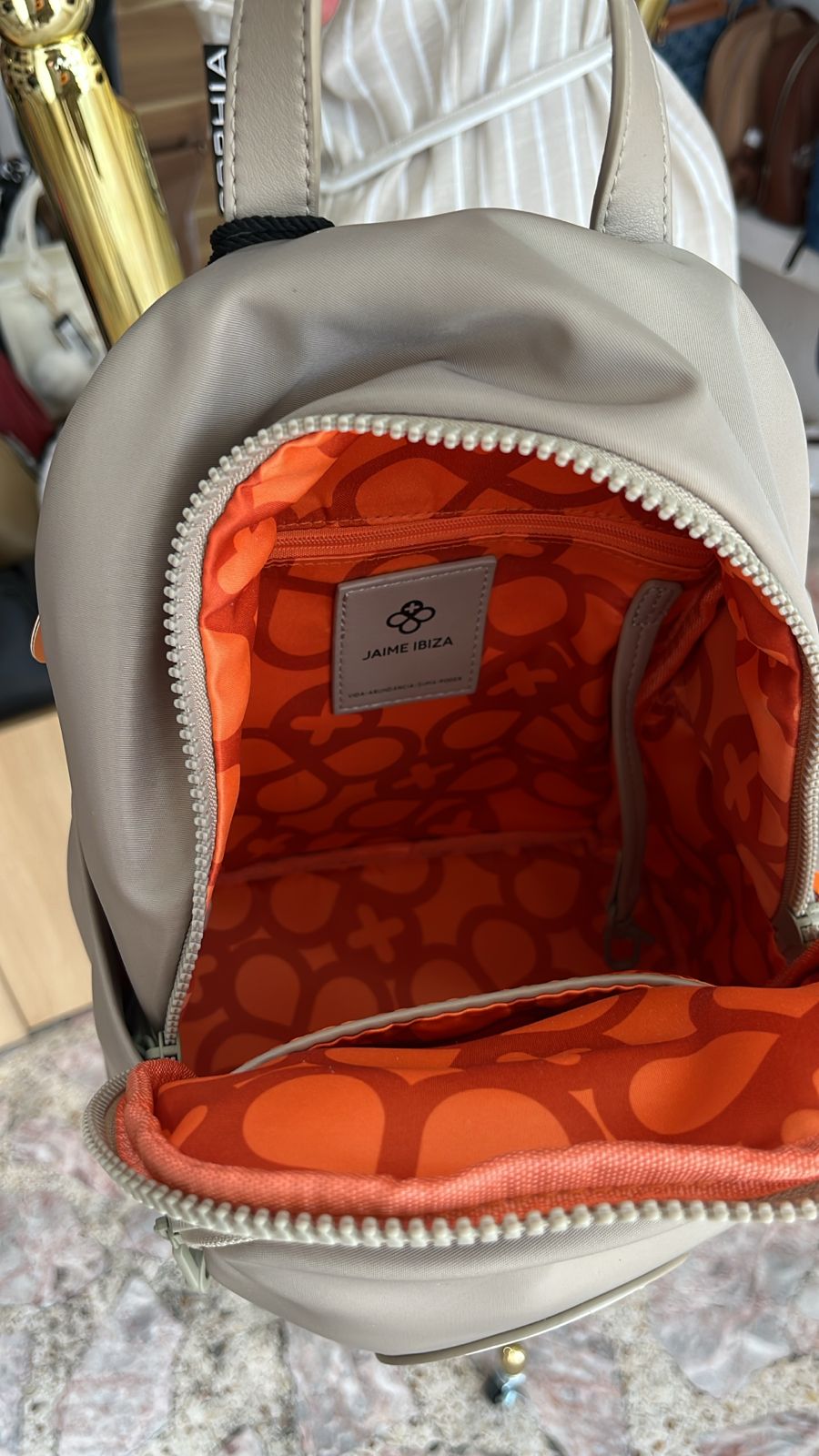 MOCHILA TAUPE JAIME IBIZA JI 2804