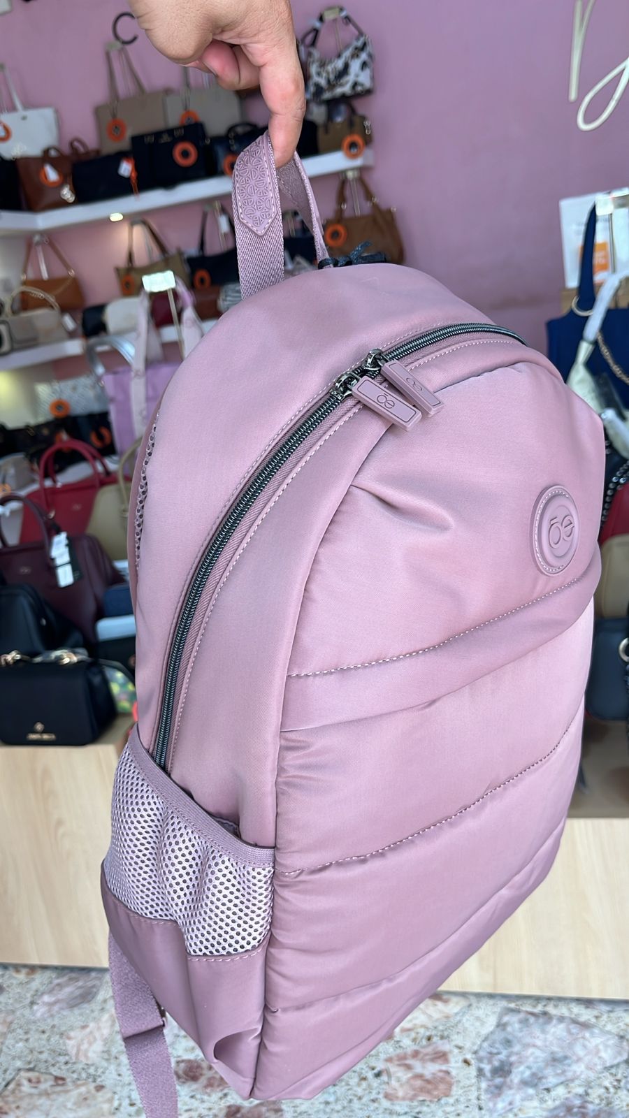 MOCHILA ROSA CLOE 4EQCO25556PAT