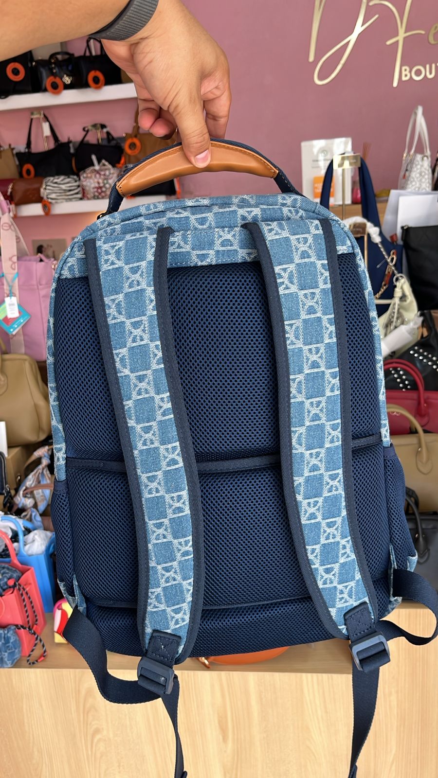 MOCHILA AZUL CLOE 2EQCO25620AZU