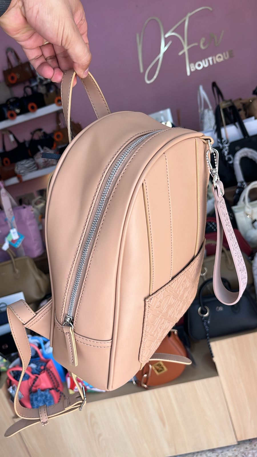 MOCHILA BEIGE CLOE 3BLCO24555BEI