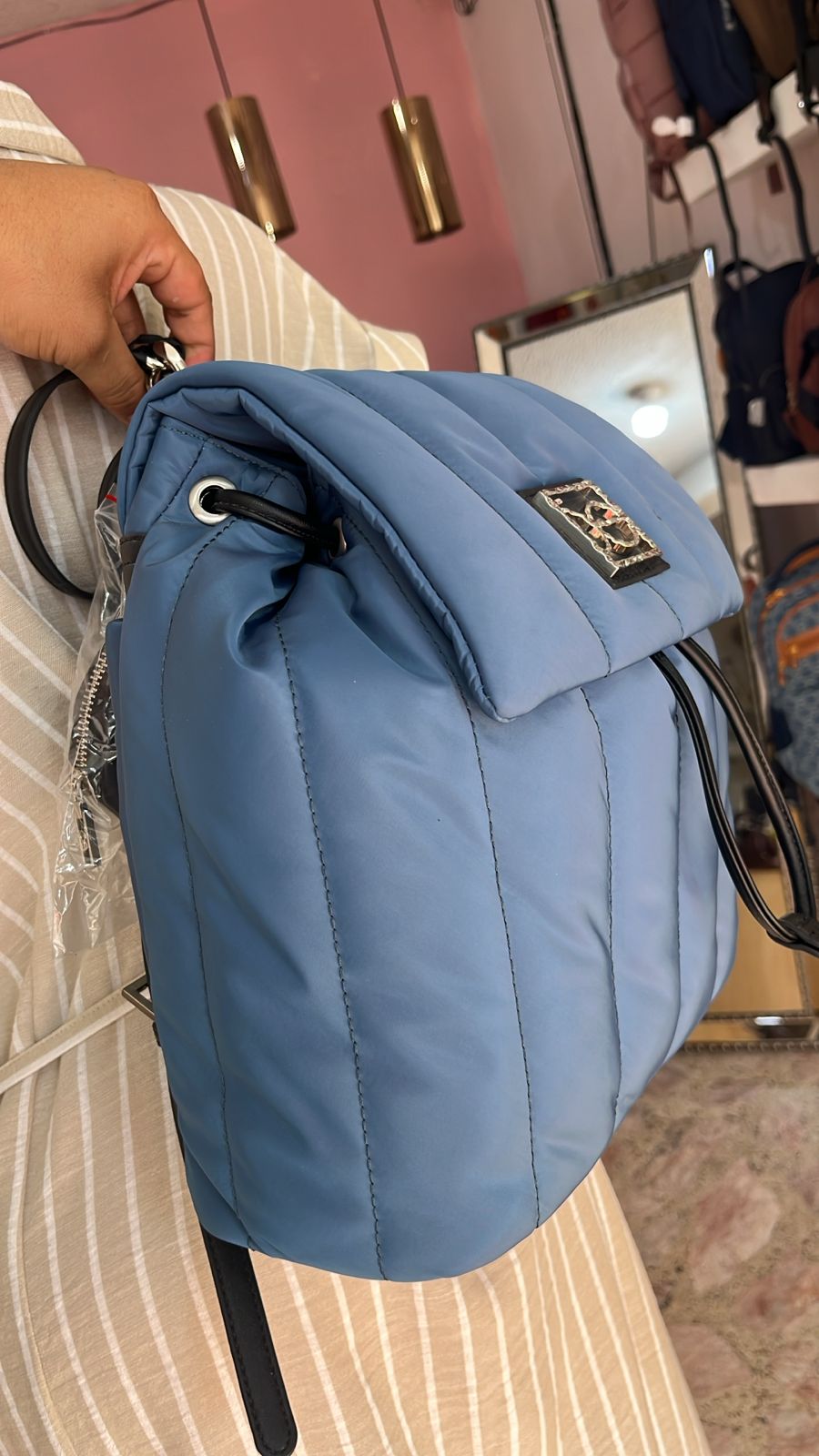 MOCHILA AZUL CLOE 1BLCO25951AZU
