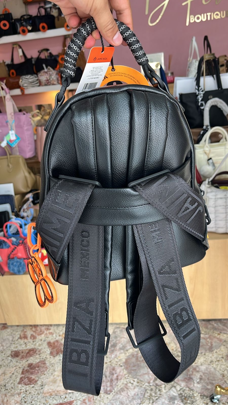 MOCHILA NEGRA JAIME IBIZA JI 2736