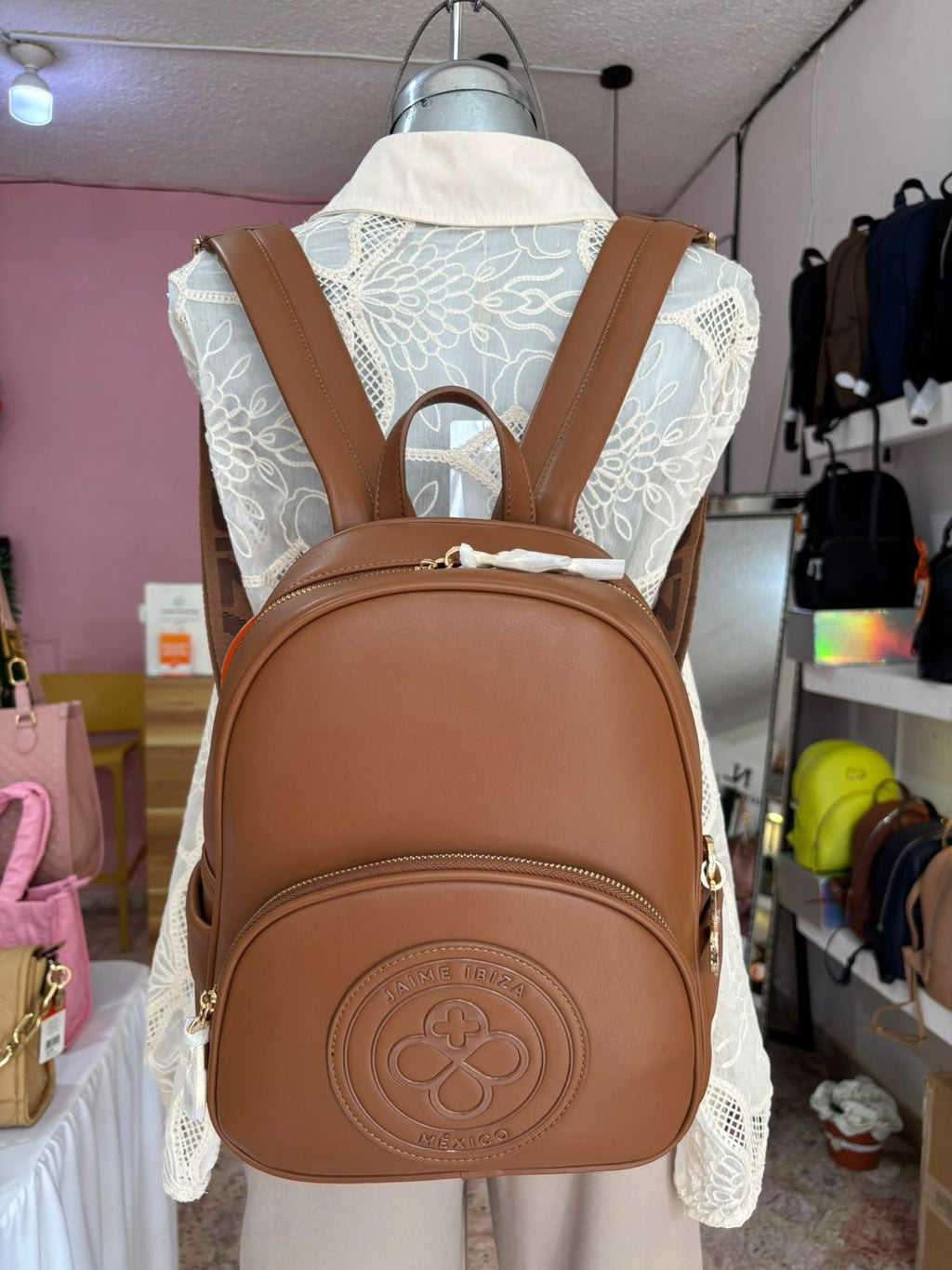 MOCHILA CARAMELO JAIME IBIZA JI 2738