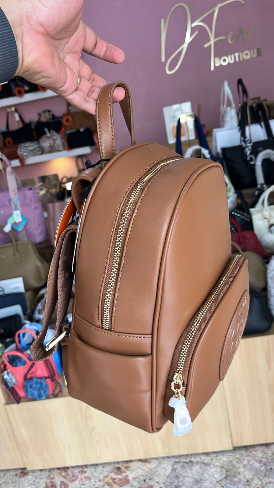 MOCHILA CARAMELO JAIME IBIZA JI 2738