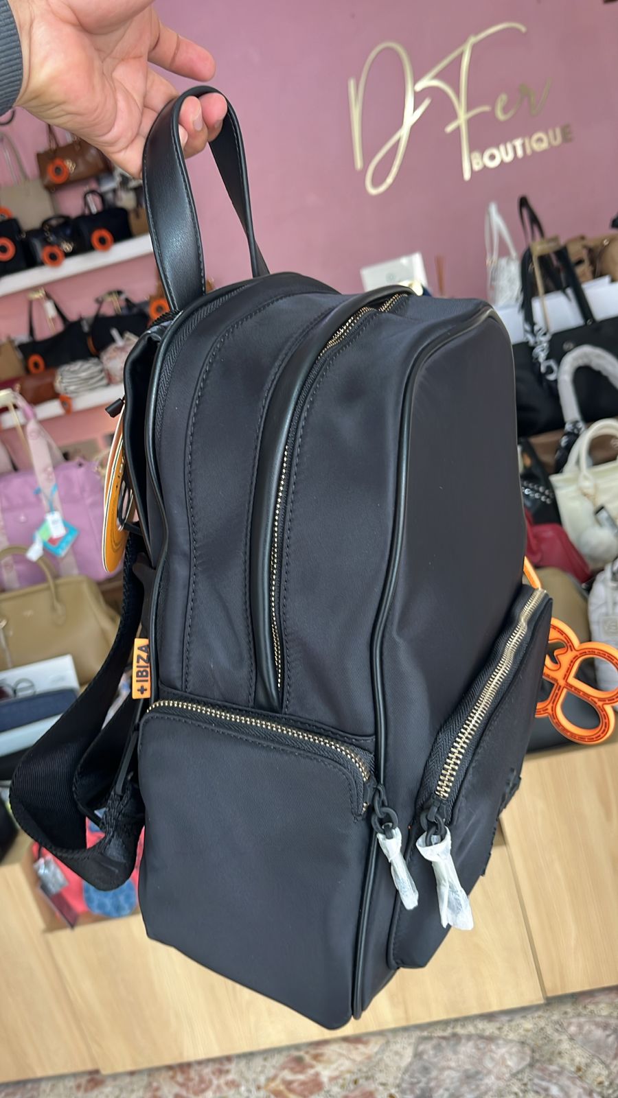 MOCHILA NEGRA JAIME IBIZA JI 2699