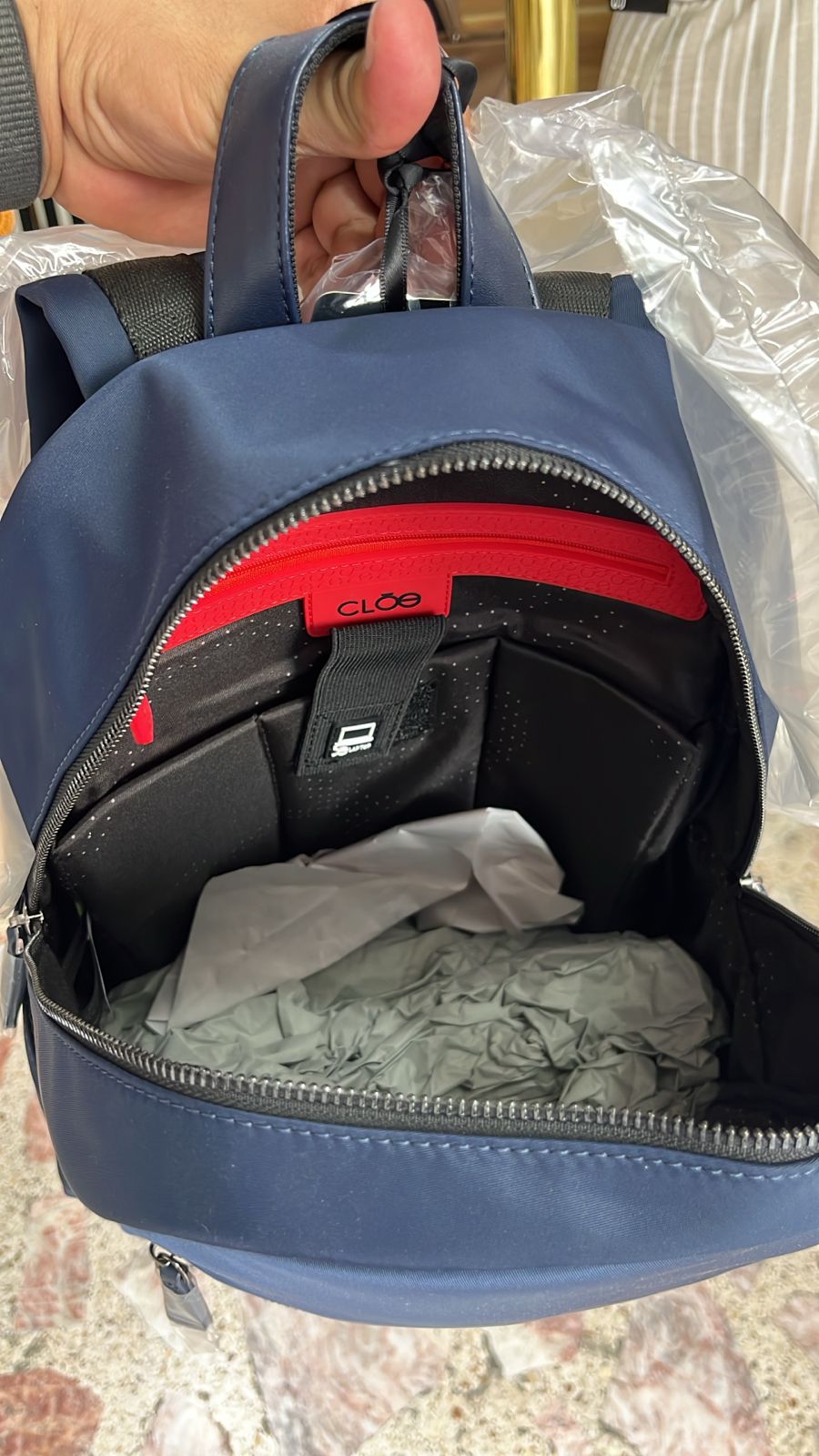 MOCHILA AZUL CLOE EDRI673MARIGR
