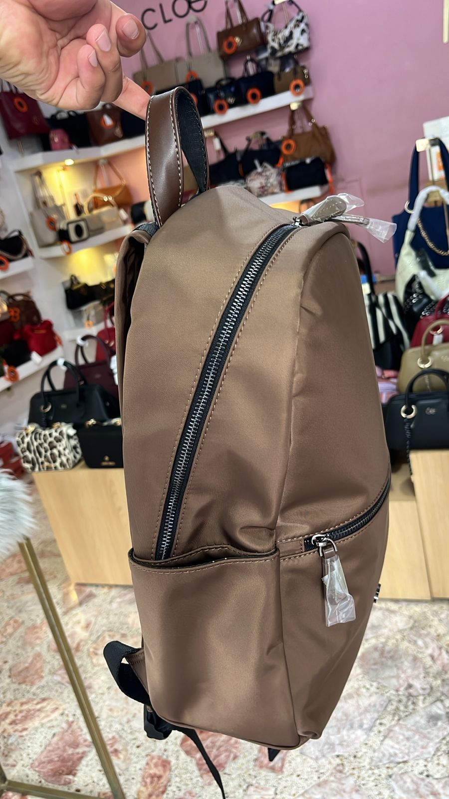 MOCHILA CAFE CLOE EDRI673CAFEGR