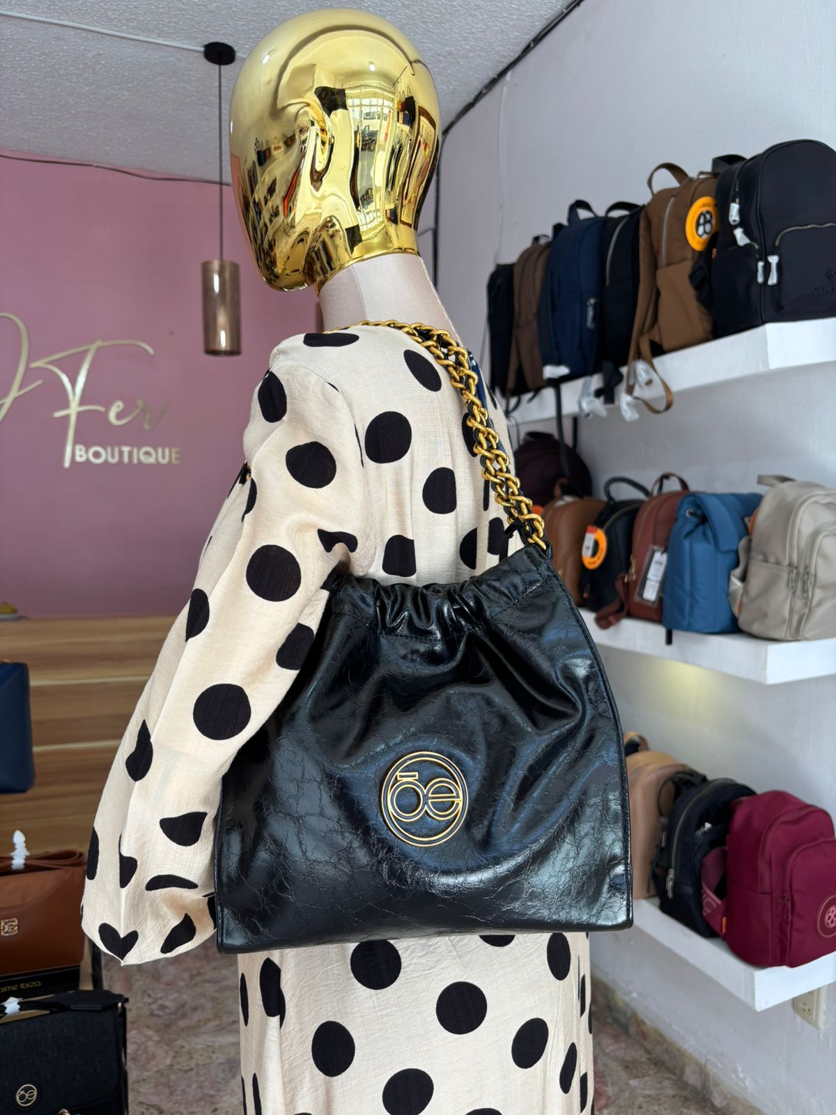 BOLSO HOBO NEGRO CLOE 1BLCI25175NEG