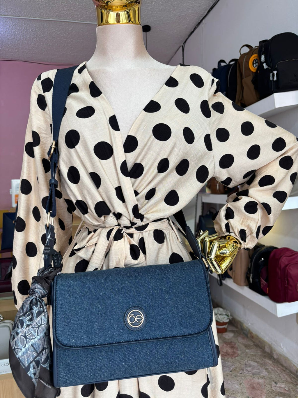 CROSS BODY AZUL CLOE 2BLCI25307MAR