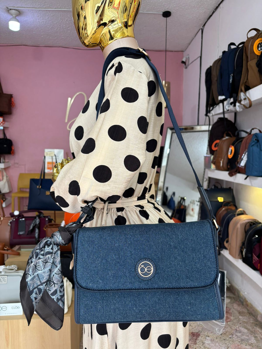 CROSS BODY AZUL CLOE 2BLCI25307MAR