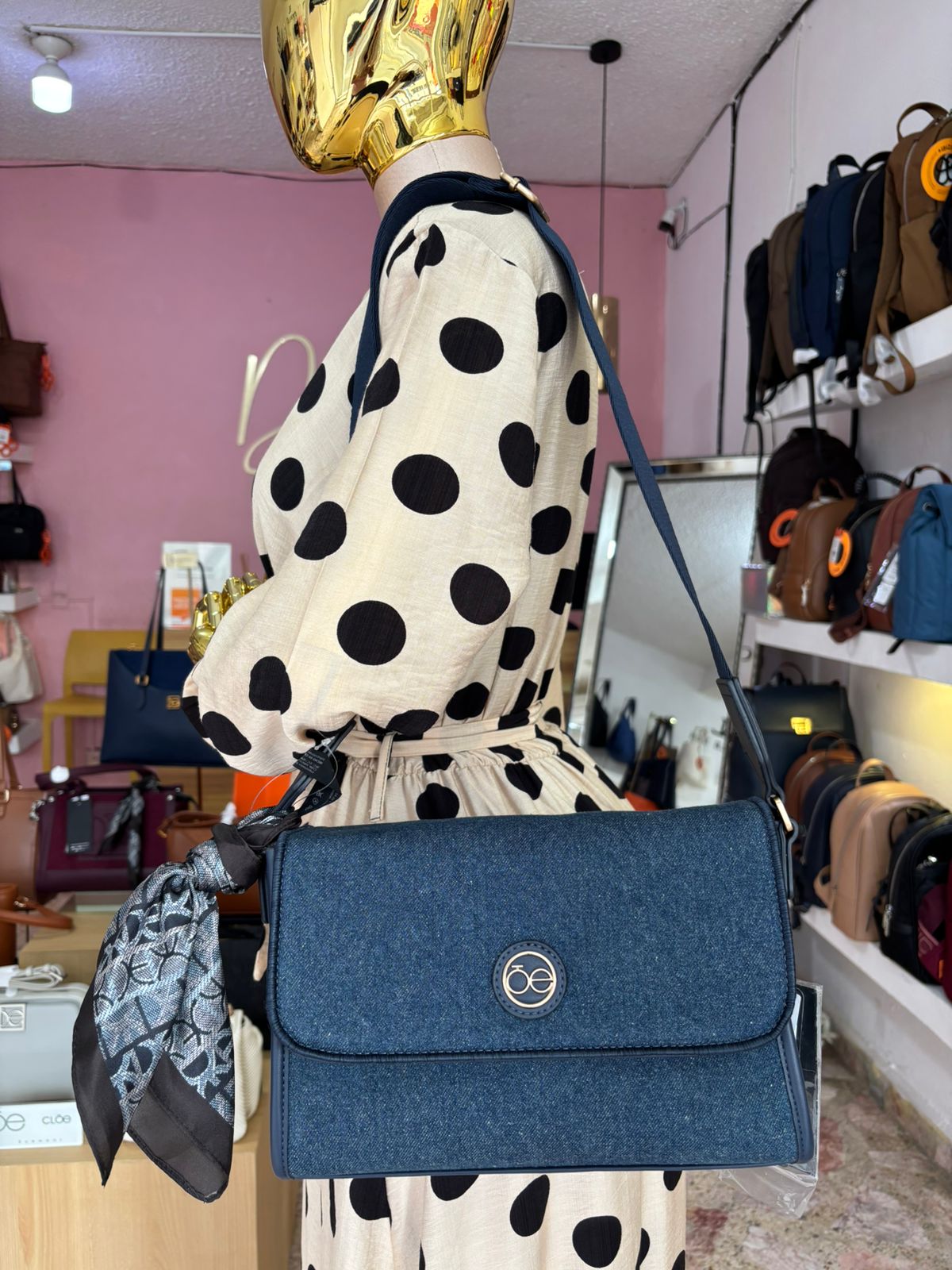 CROSS BODY AZUL CLOE 2BLCI25307MAR