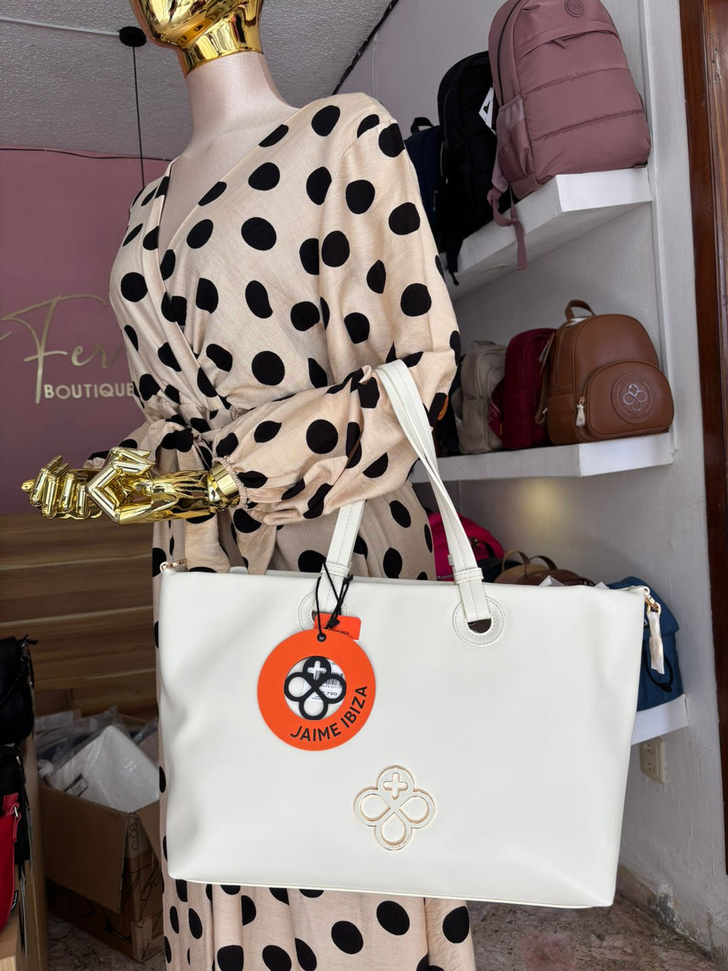 TOTE BEIGE JAIME IBIZA JI 2871