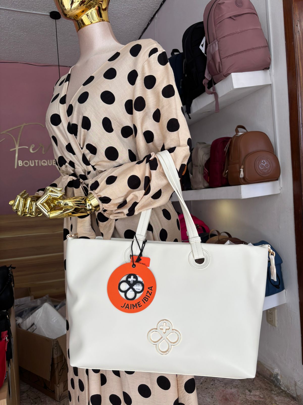 TOTE BEIGE JAIME IBIZA JI 2871