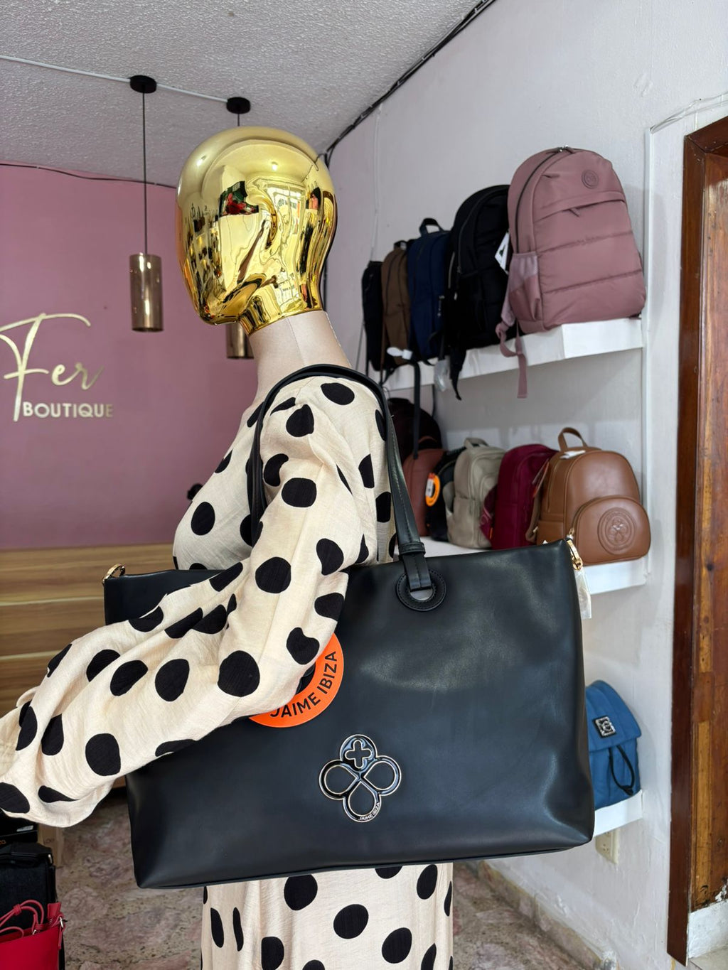 TOTE NEGRO JAIME IBIZA JI 2871