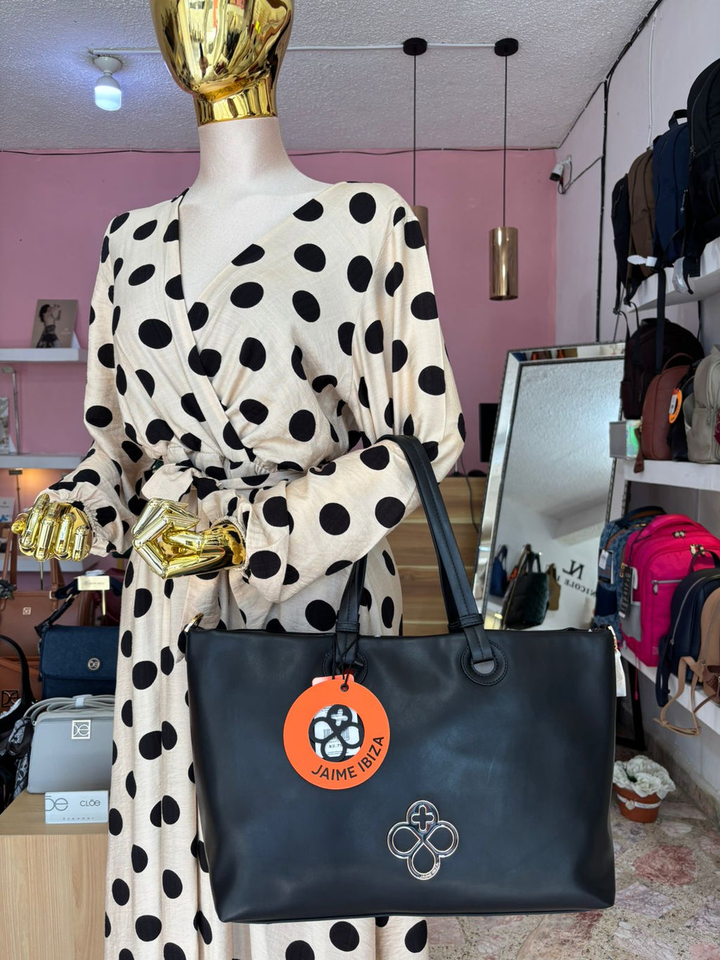 TOTE NEGRO JAIME IBIZA JI 2871