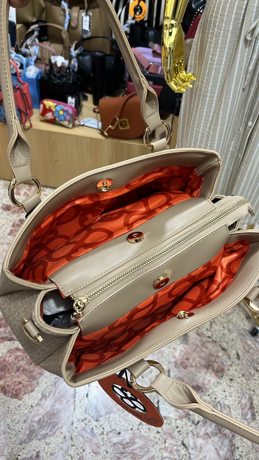 BOLSO SATCHEL CHOCOLATE JAIME IBIZA JI 2857