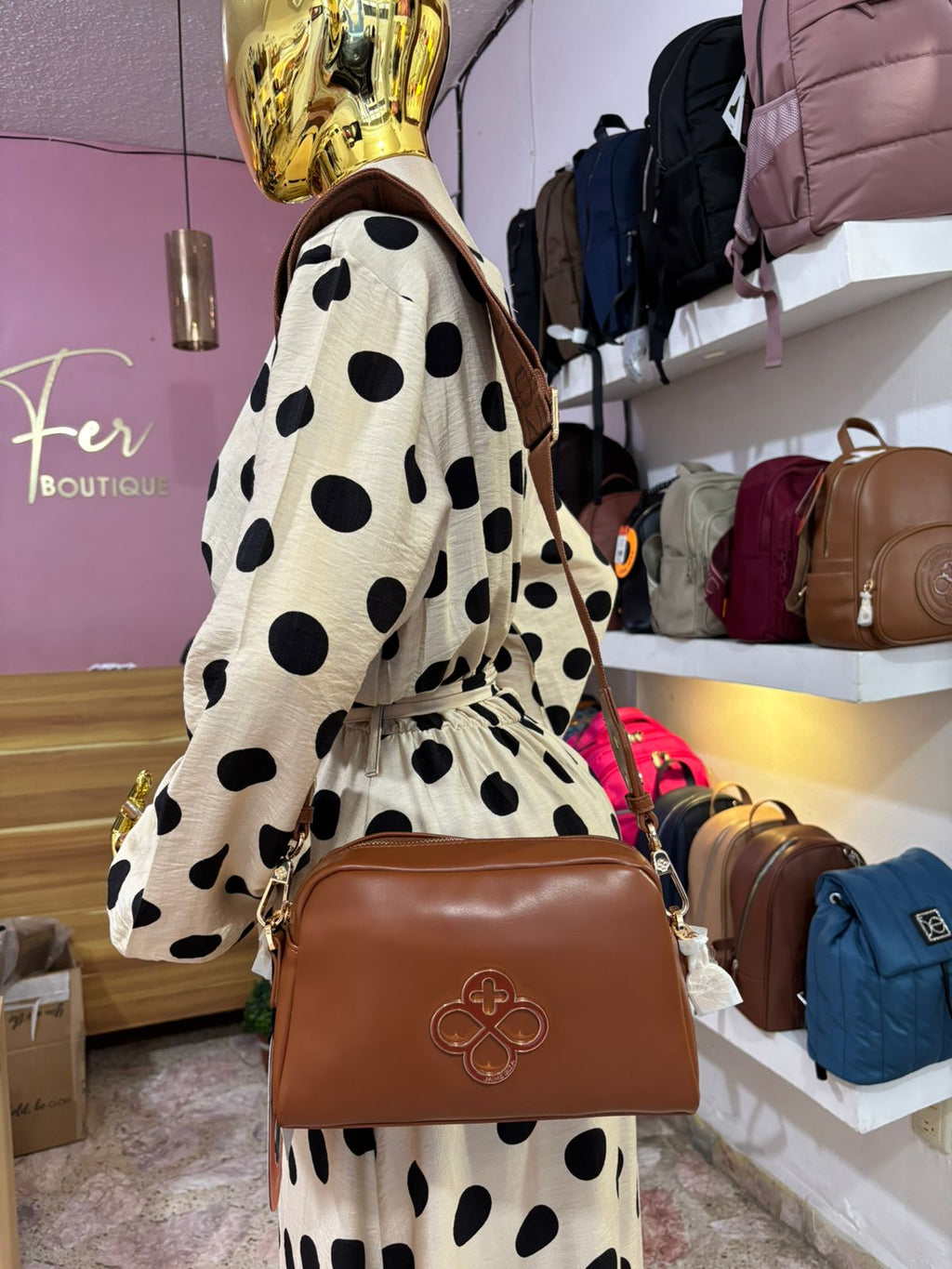 CROSS BODY CARAMELO JAIME IBIZA JI 2868