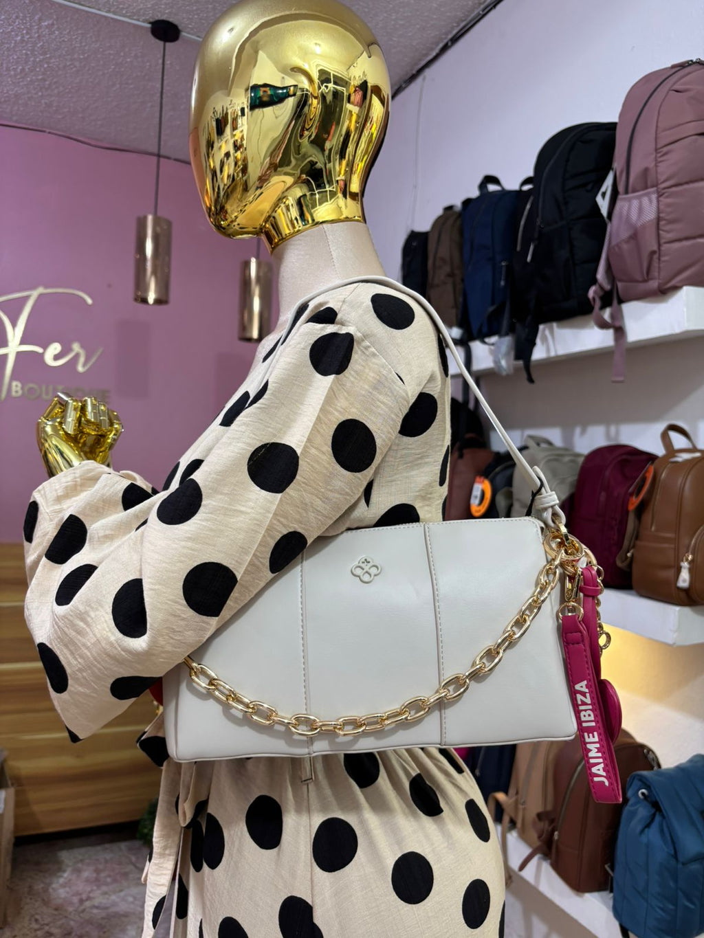 CROSS BODY BEIGE JAIME IBIZA JI 2896