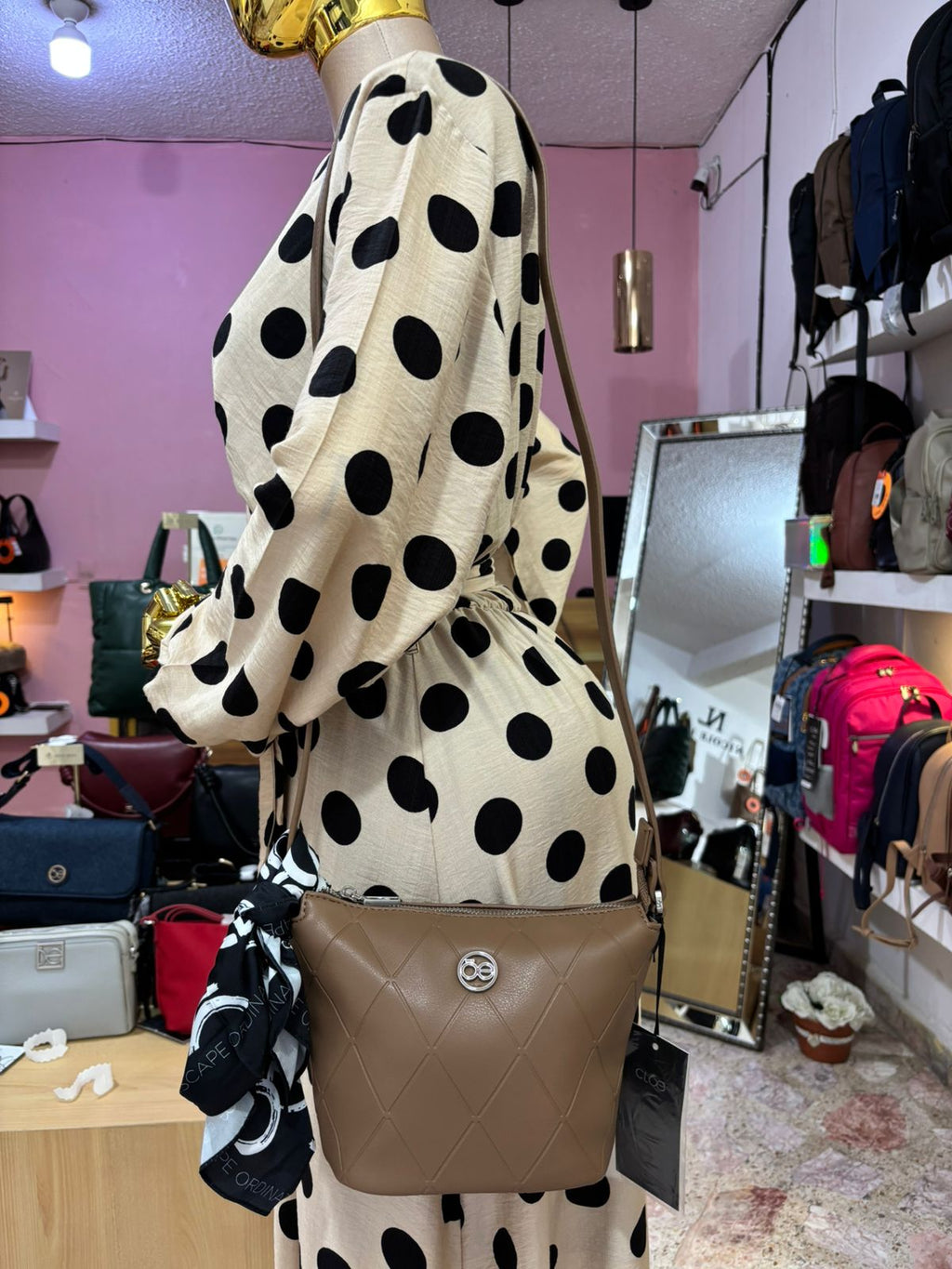 CROSS BODY CAMEL CLOE 2BLCV288881CAM