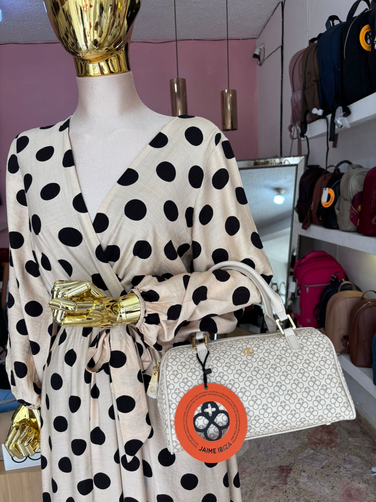 BOLSO BROWLING BEIGE JAIME IBIZA JI 333