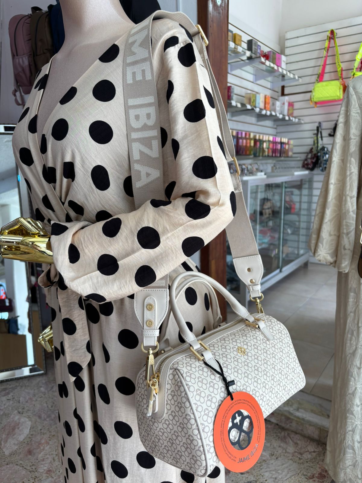 BOLSO BROWLING BEIGE JAIME IBIZA JI 333